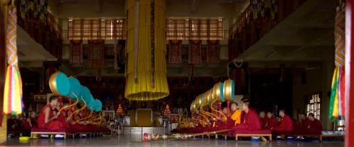 Puja im Gyutu-Monastery, Photo: Tennyson Puja